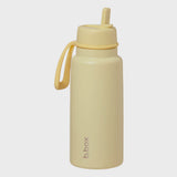 1L Insulated Flip Top Bottle - Lemon Twist