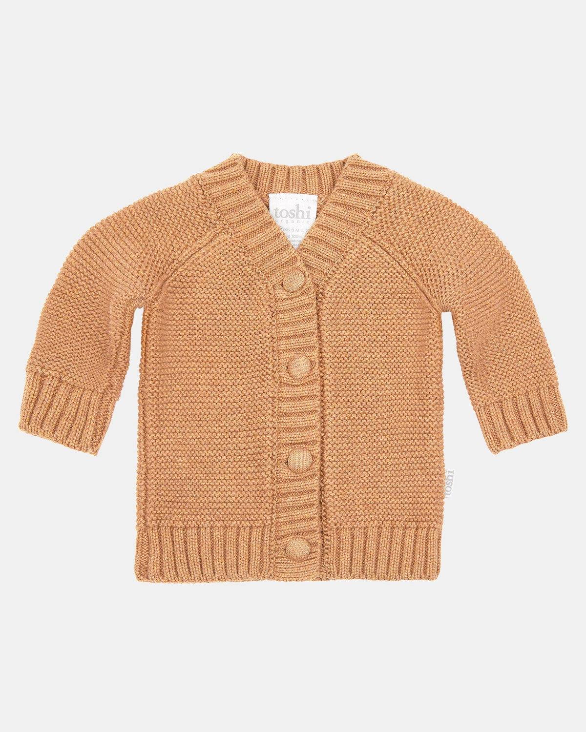 toshi | Organic Cardigan Andy/Ginger