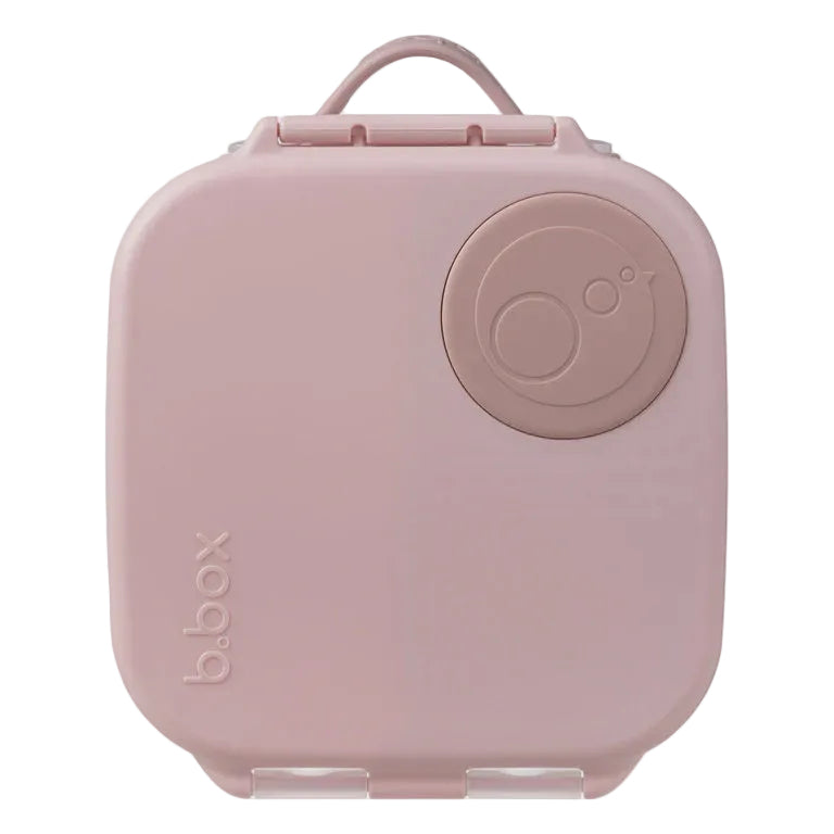 Pink b.box container on a light gray background