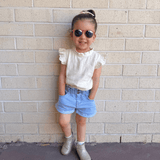 Babiators | Original Keyhole - Fuchsia-Haze with Purple Mirror Lenses