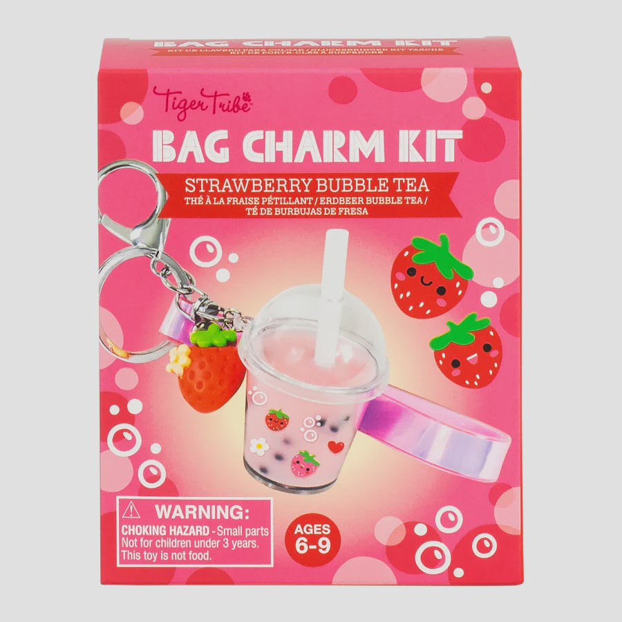 Bag Charm Kit - Strawberry Bubble Teac
