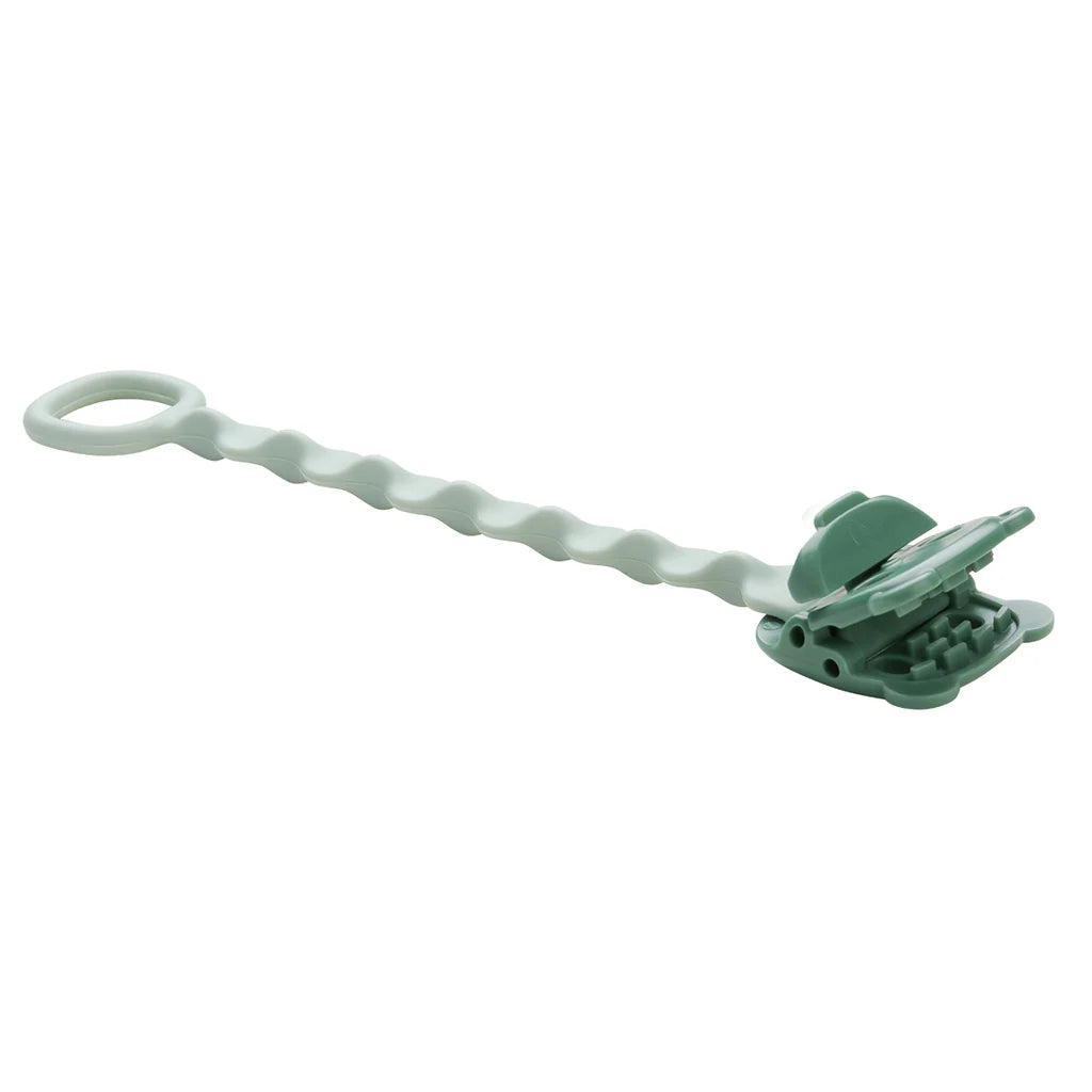Soother Clip - sage + ocean