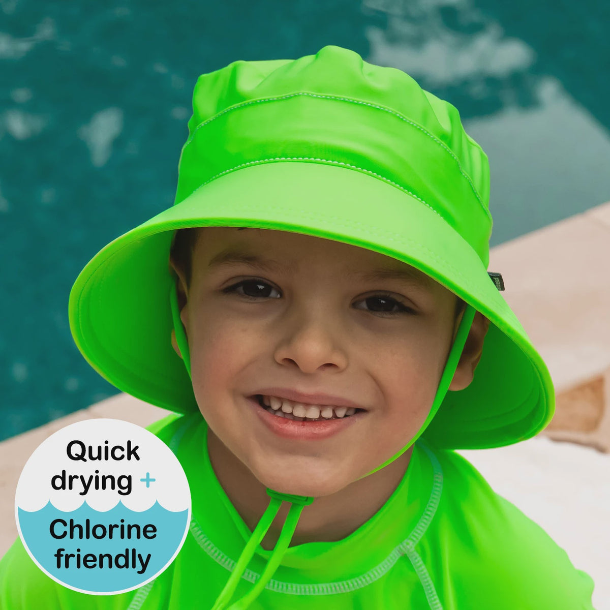 Bedhead | Classic Swim Bucket Beach Hat - Zest