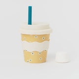Yellow Daisy Babychino Cup 4 oz
