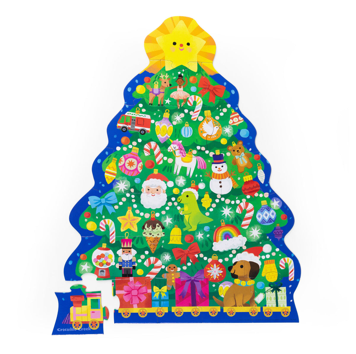 Classic Floor Puzzle 24 pc - Christmas Tree