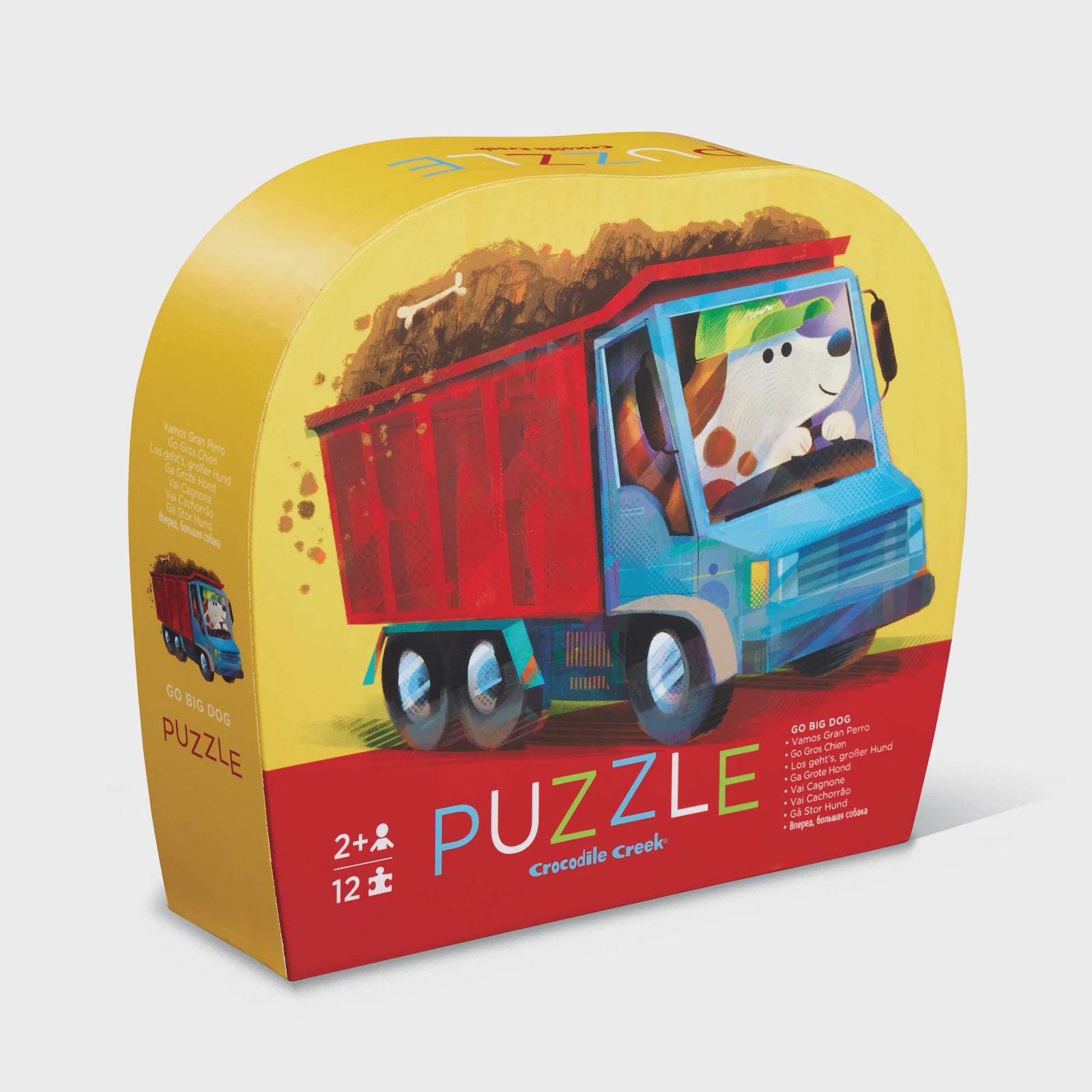 Mini Puzzle 12 pc - Go Big Dog