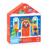 Flat House Puzzle 50 pc - Santas Workshop
