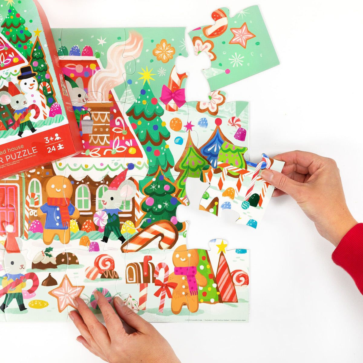 Classic Floor Puzzle 24 pc - Gingerbread House