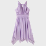 Designer Kidz | Angelene Panelled Dress - Lilac