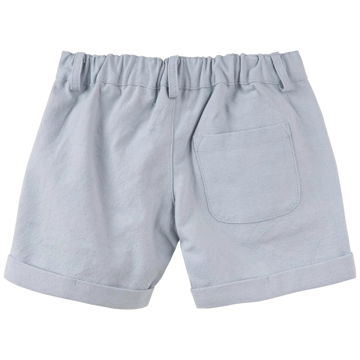 Designer Kidz | Finley Linen Shorts - Ice Blue