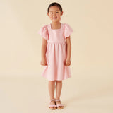 Designer Kidz | Grace Tie Back Dress - Pink (Pale)