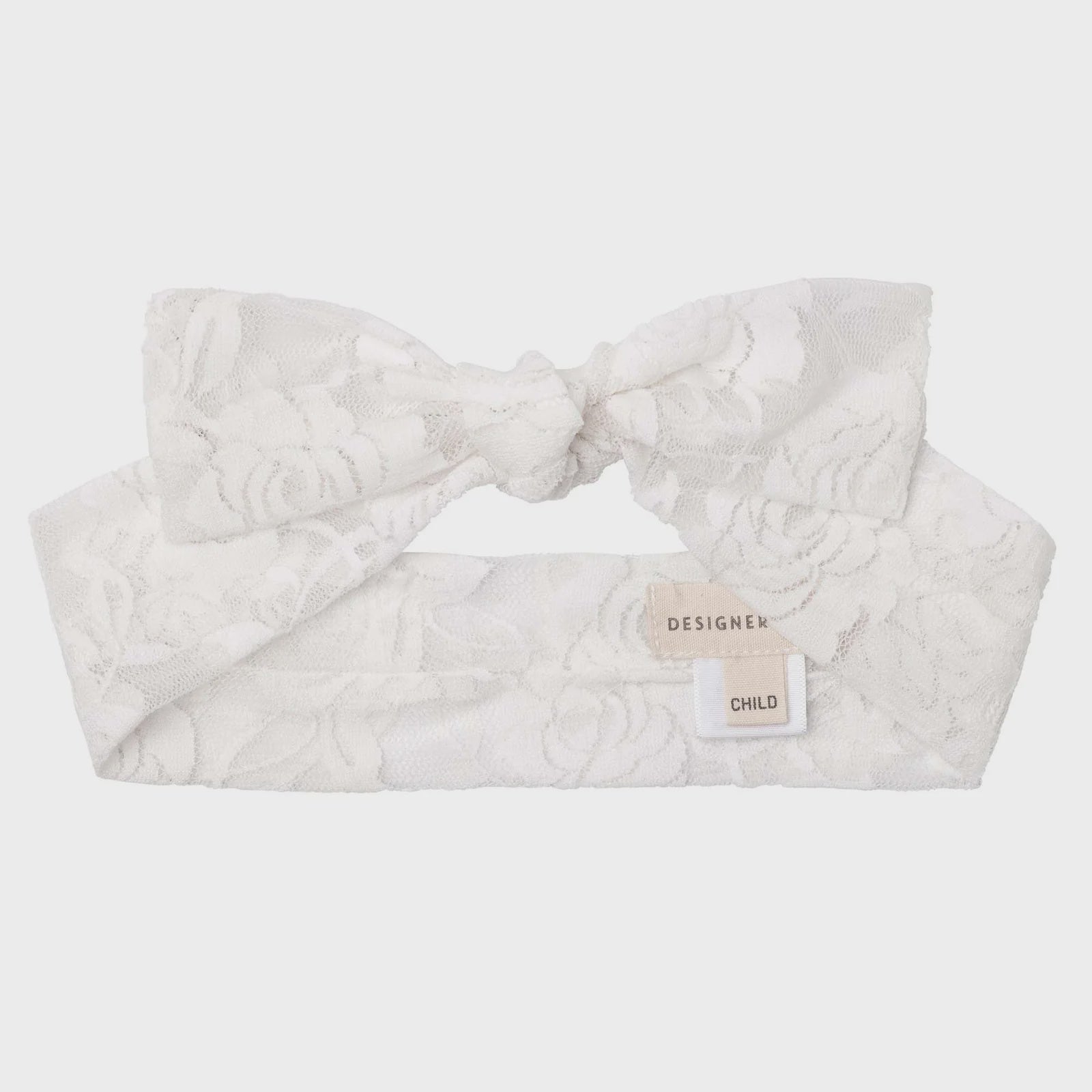 Designer Kidz | Candi Lace Headband - Ivory