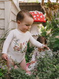 'Bear's Adevnture' Cuddle Bodysuit - Cream