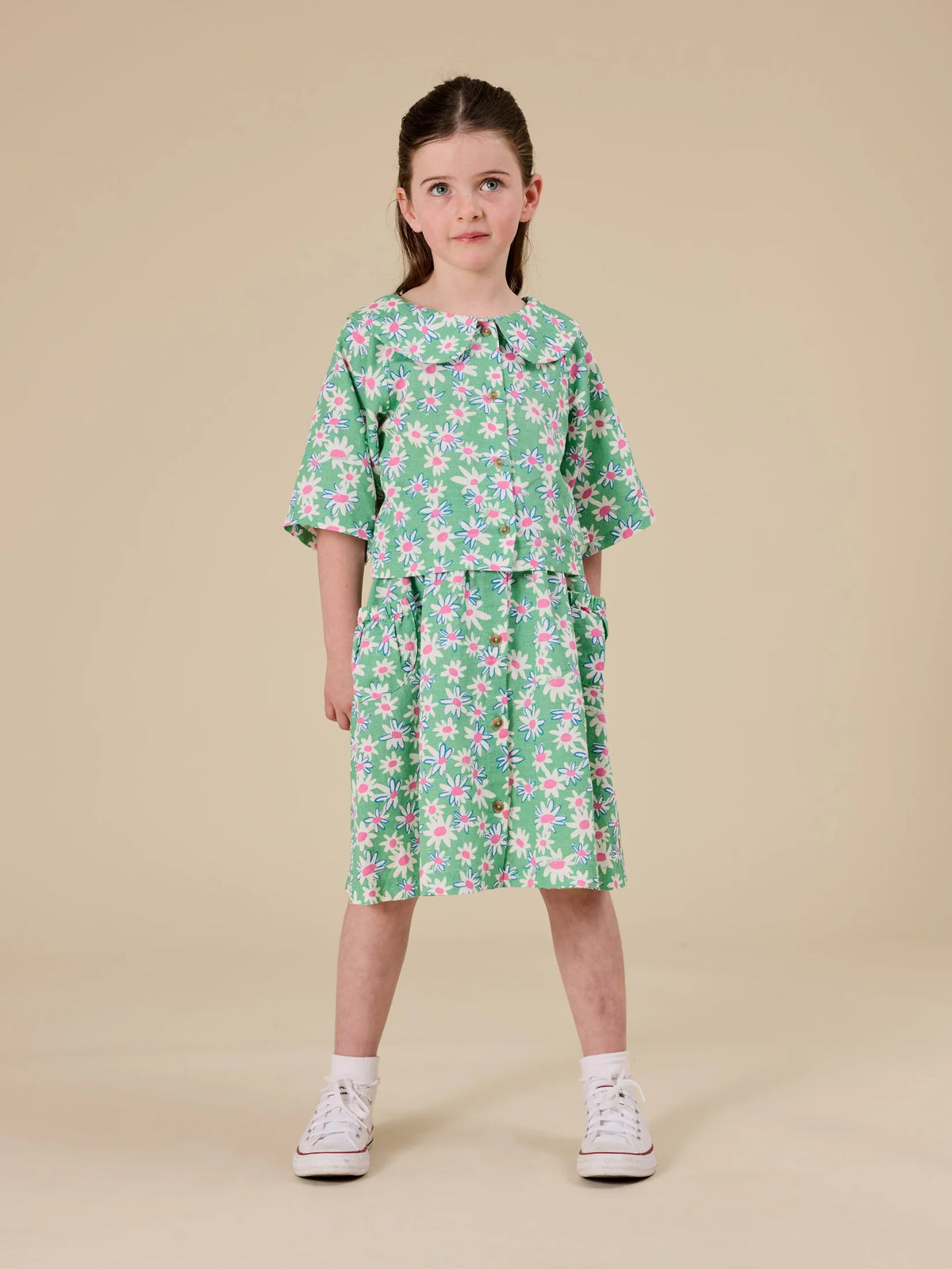 DAISY PATCH PRESLEY POCKET SKIRT