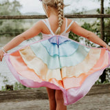 Satin Rainbow Pastel Wings