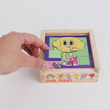Cool Dudes Wooden Blocks
