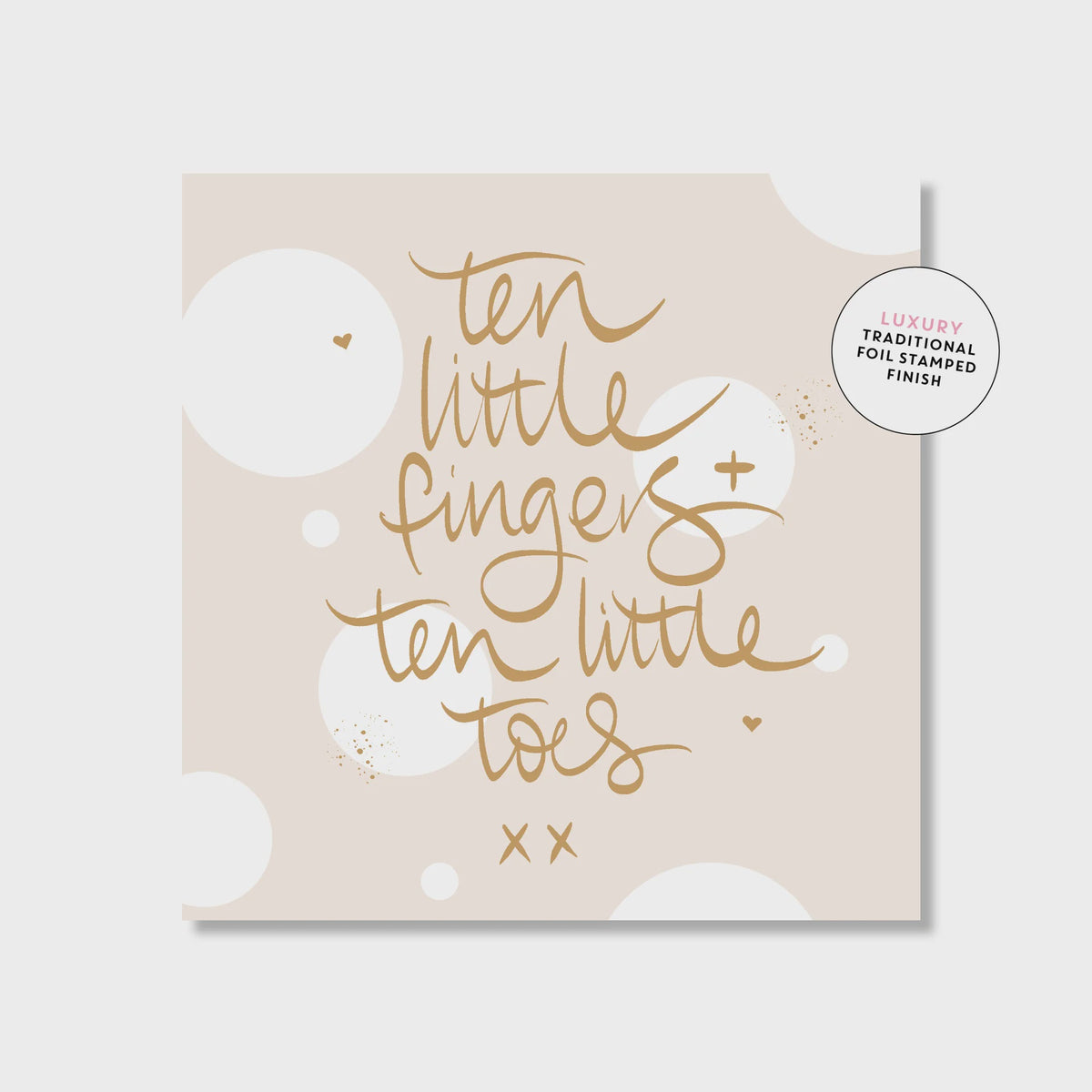 Mini Card - 10 Little Fingers + Toes
