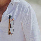 Klipsta - SPEX Glasses Clips (2 pack - Black + Stone)