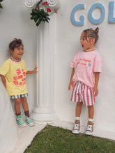 Traveller Tee Pink/Yellow – Reversible (Two tees in one)