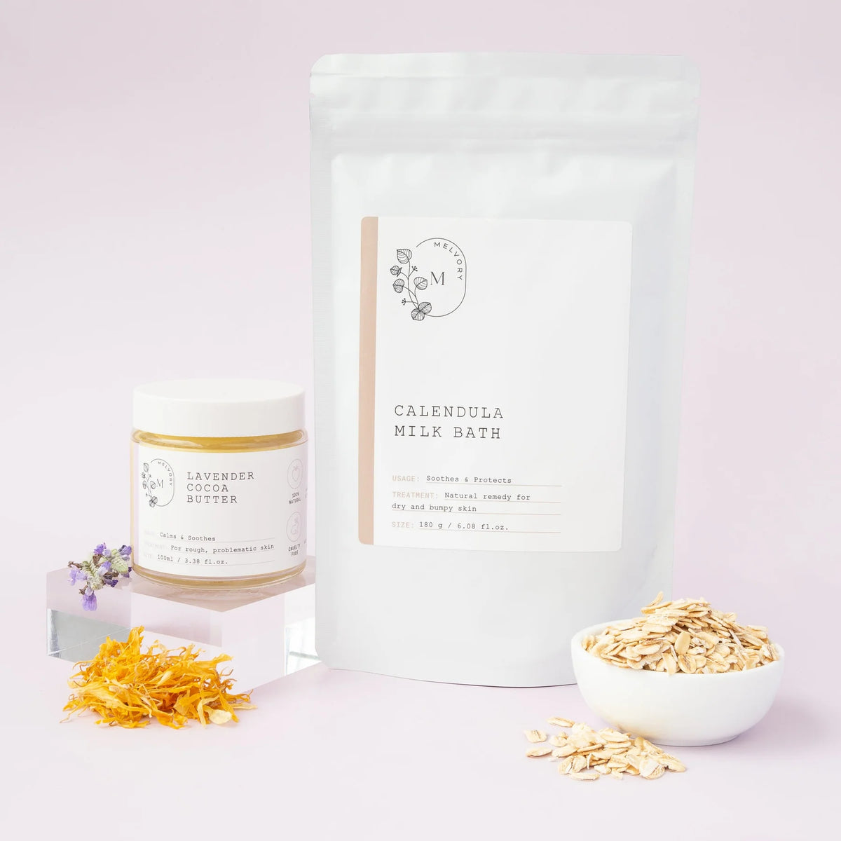 Melvory | Calendula Golden Milk Bath