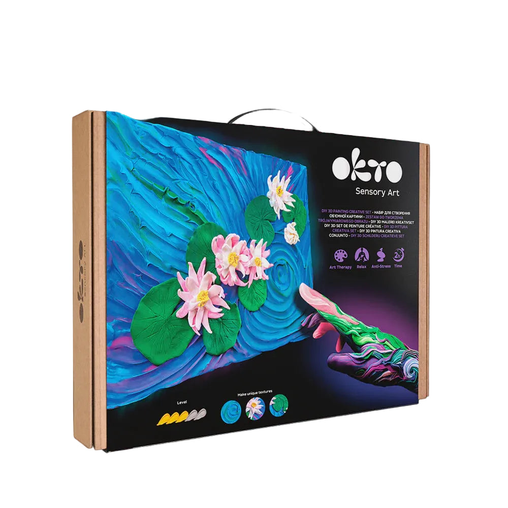 Sensory Art Creative Set Water Lilies 30 cm x 40 cm
