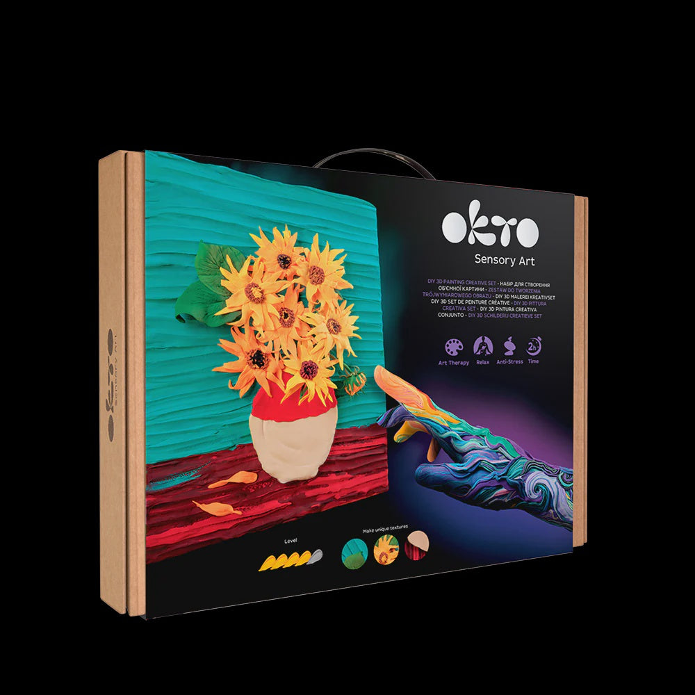 Sensory Art Creative Set Sunflowers 30 cm x 40 cm