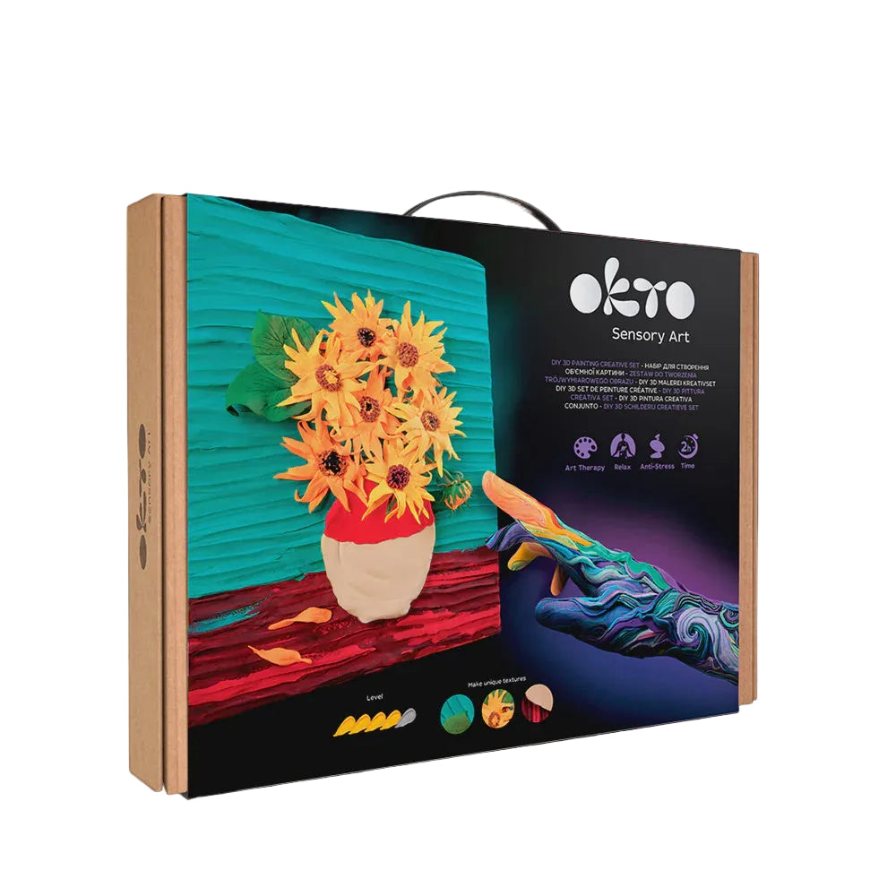 Sensory Art Creative Set Sunflowers 30 cm x 40 cm