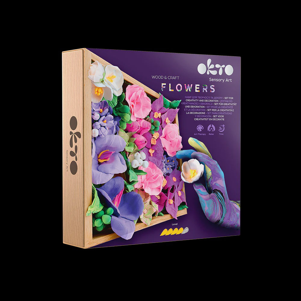 Wood & Craft DIY Flowers Inspiration 21cm x 21cm