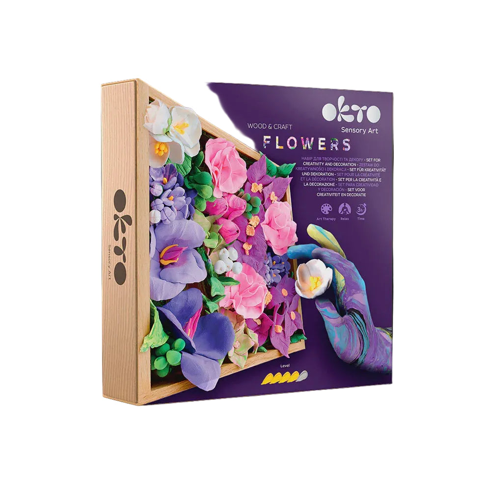 Wood & Craft DIY Flowers Inspiration 21cm x 21cm