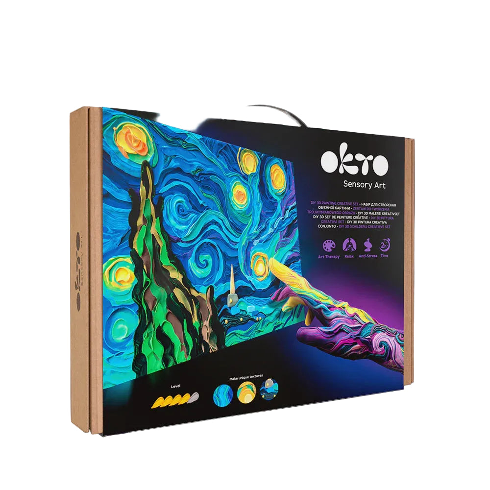 Sensory Art Creative Starry Night 30 cm x 40 cm
