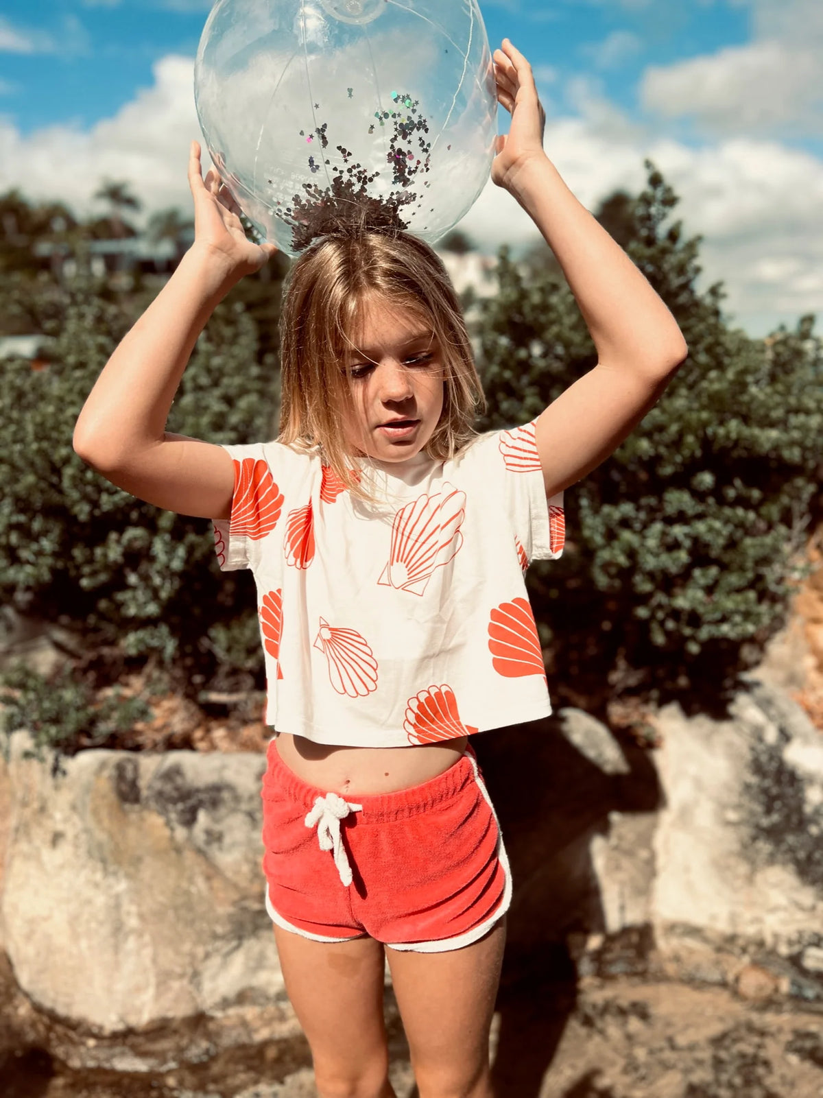 PLAYetc. | Terry Shorties - Orange