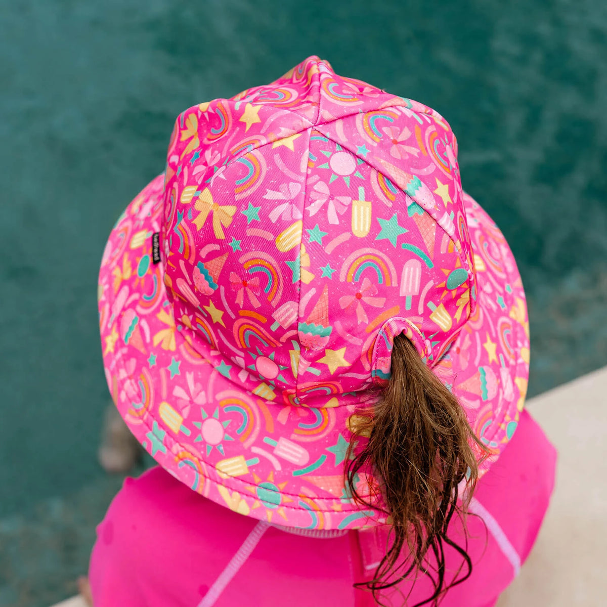Bedhead | Ponytail Swim Bucket Beach Hat - Summertime