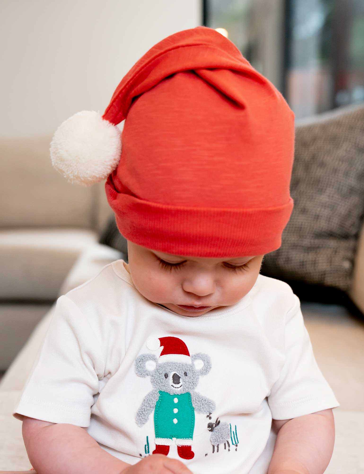 Santa Hat - Vintage Red