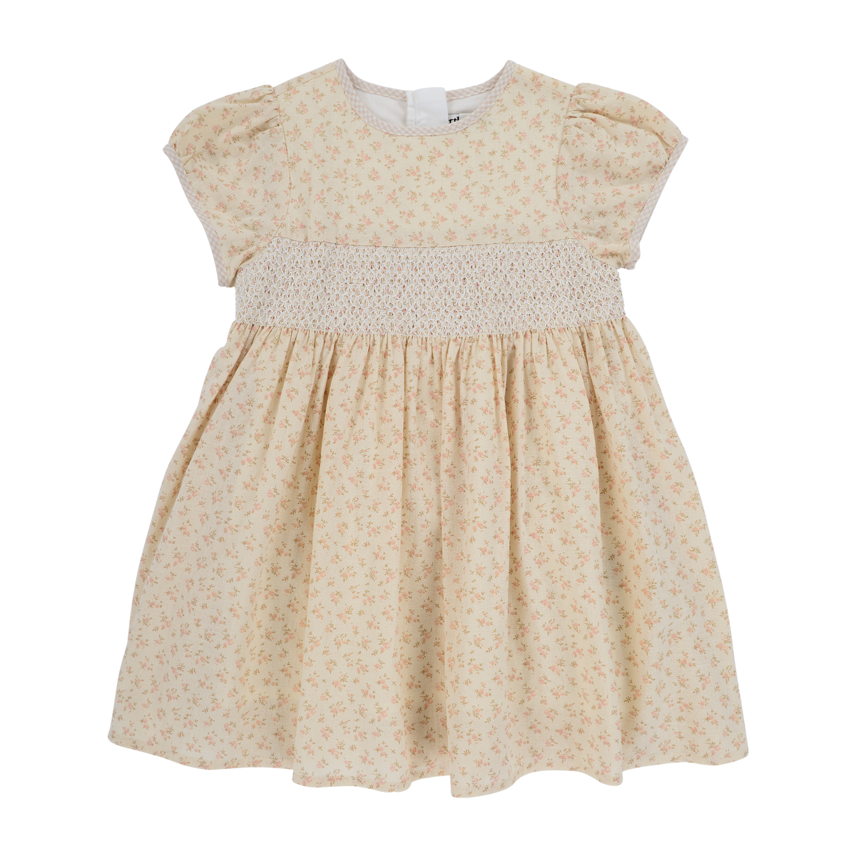 Dusty Rose Smock Dress