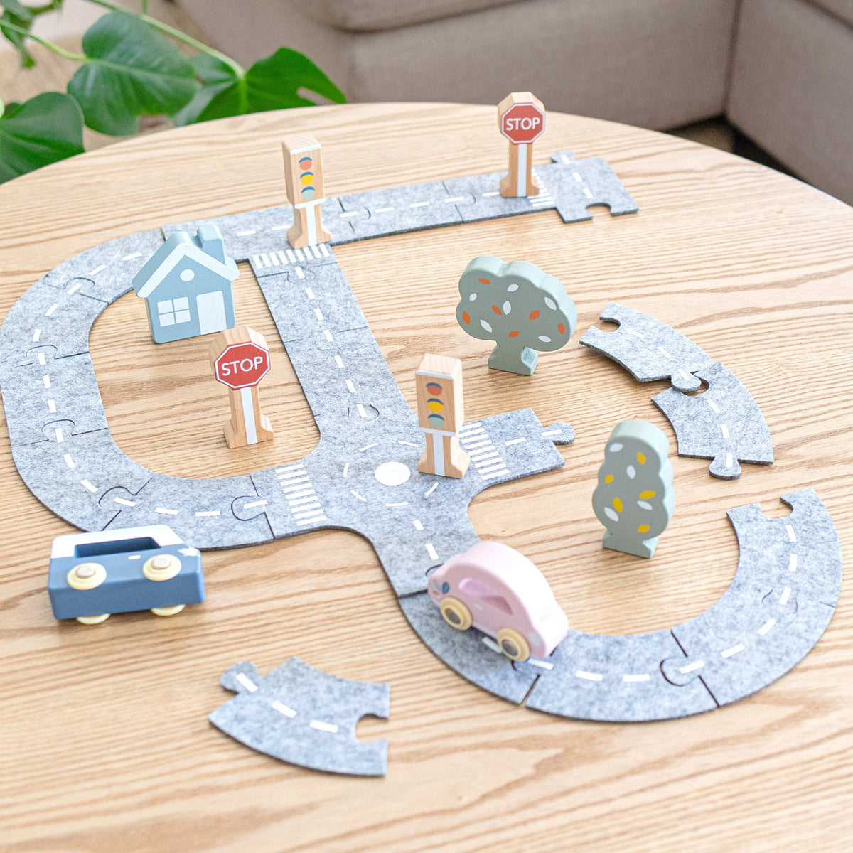 Speedy Monkey | Car Track Puzzle (incl 2 vehicles)