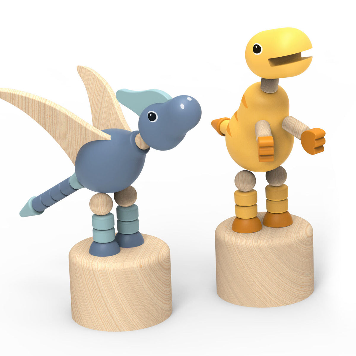 Dinosaur Pushing Puppet