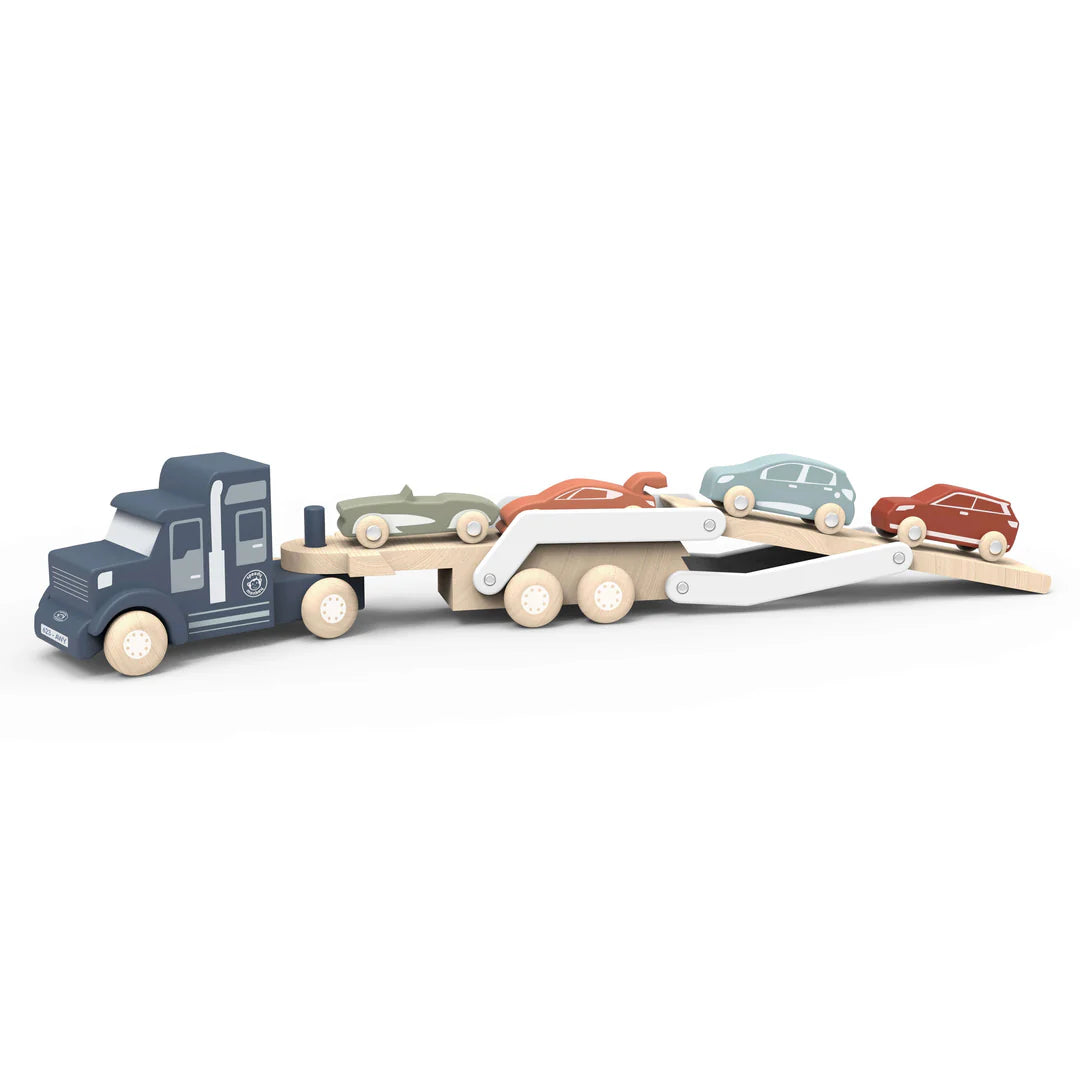 Speedy Monkey | Car Transporter (incl. 4 vehicles)