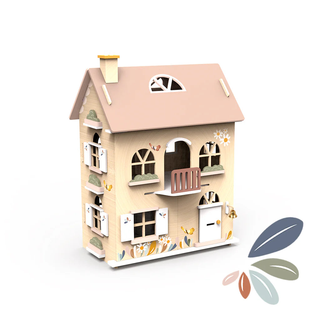 Speedy Monkey | Flower Cottage with Starter Furniture Set