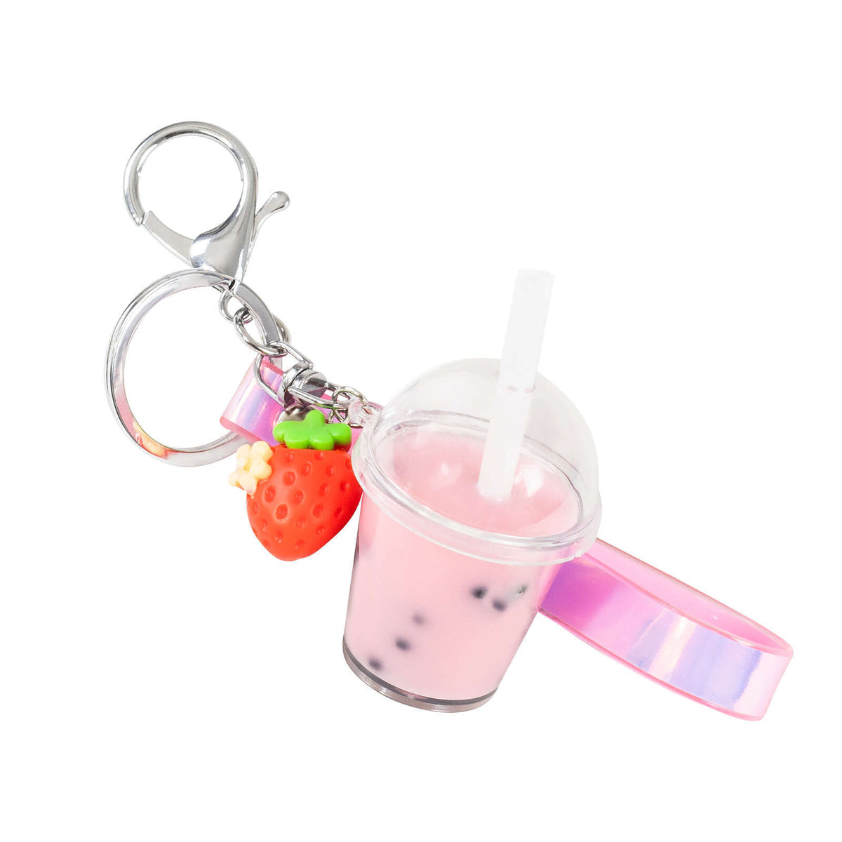 Bag Charm Kit - Strawberry Bubble Teac