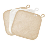 toshi | Baby Washcloth Yummy-3pcs / Cuddles