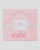 toshi | Hooded Baby Bath Towel Yummy / Misty Rose