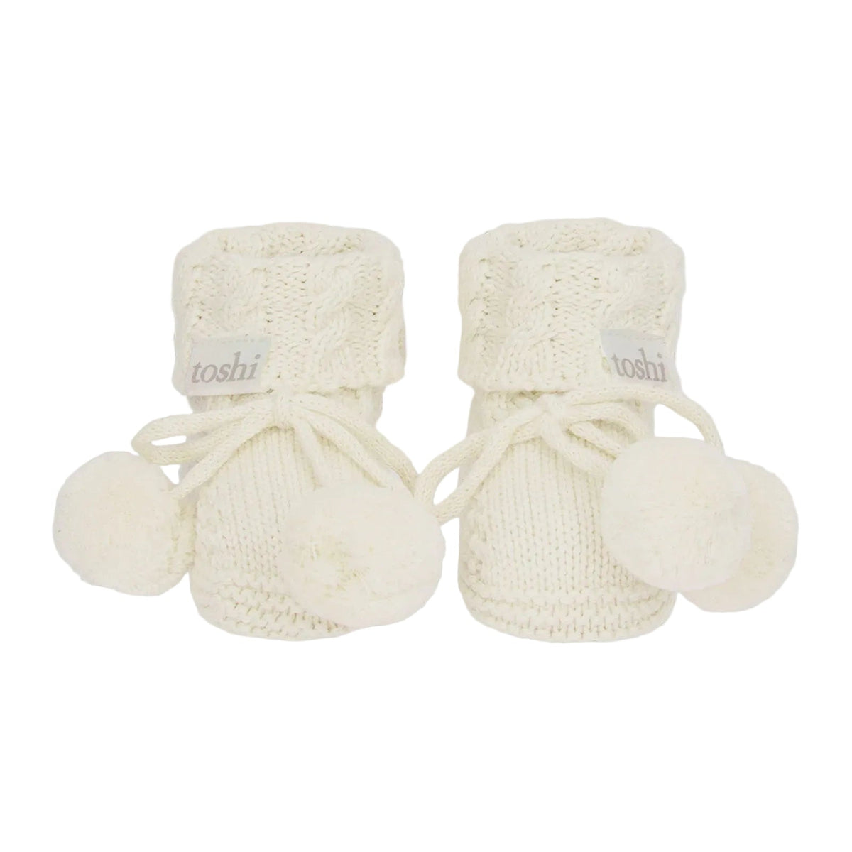 toshi | Organic Booties Yummy / Cream