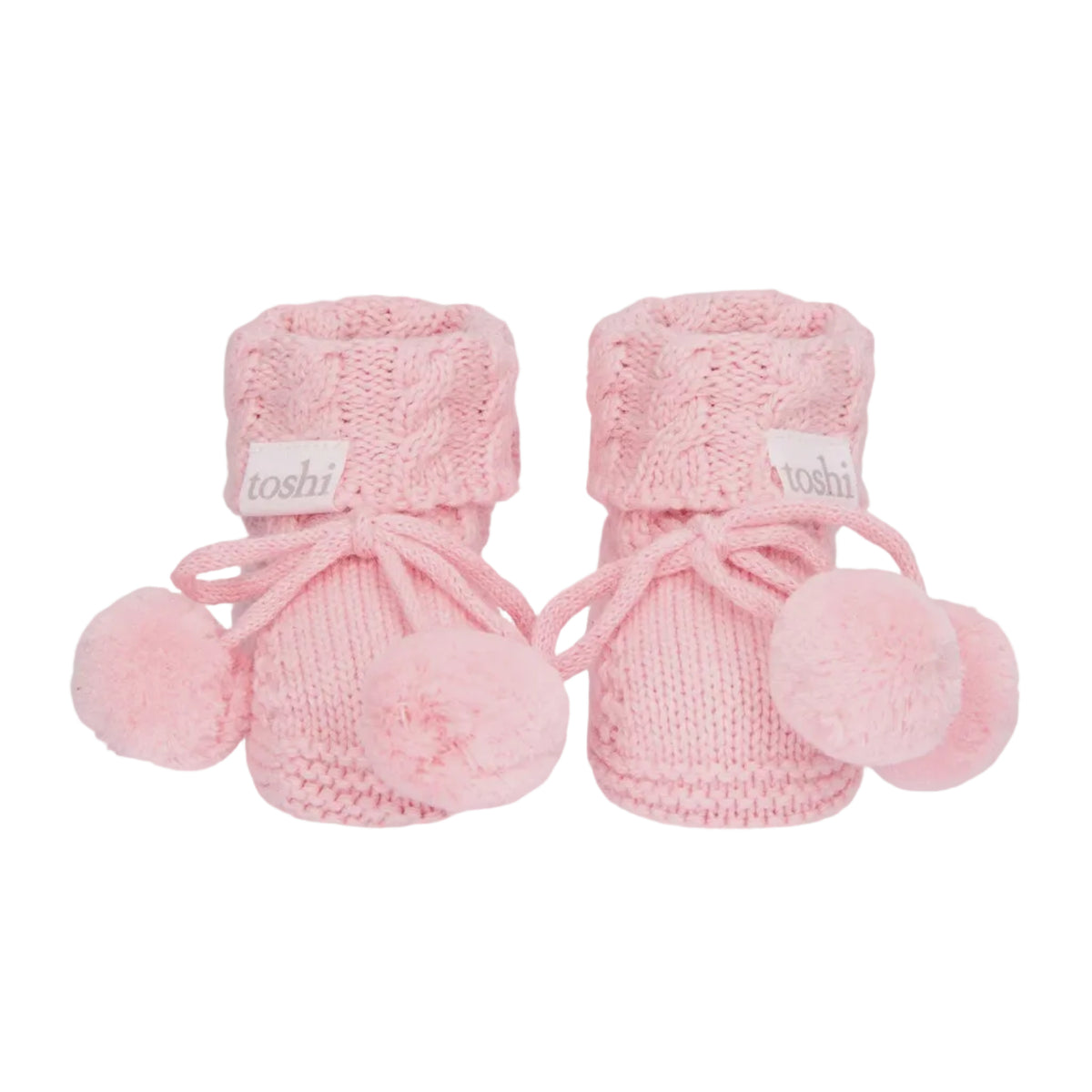 toshi | Organic Booties Yummy / Misty Rose