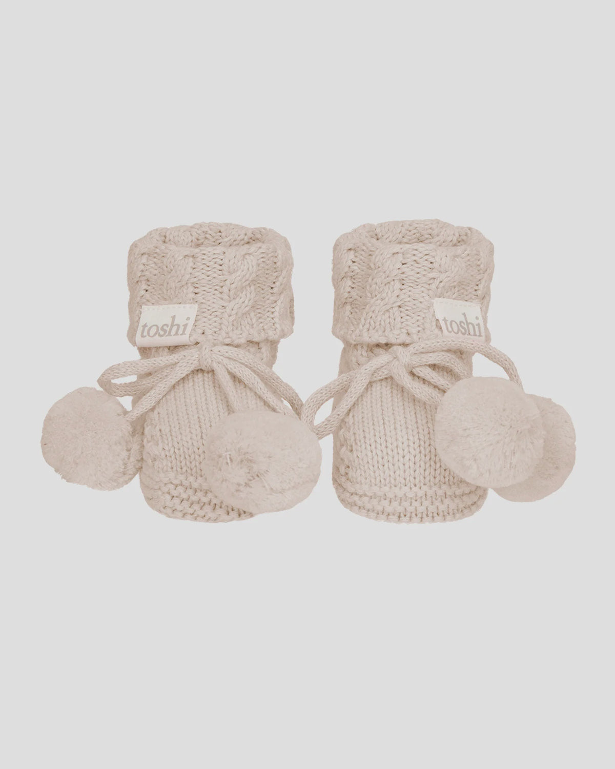 toshi | Organic Booties Yummy / Oatmeal