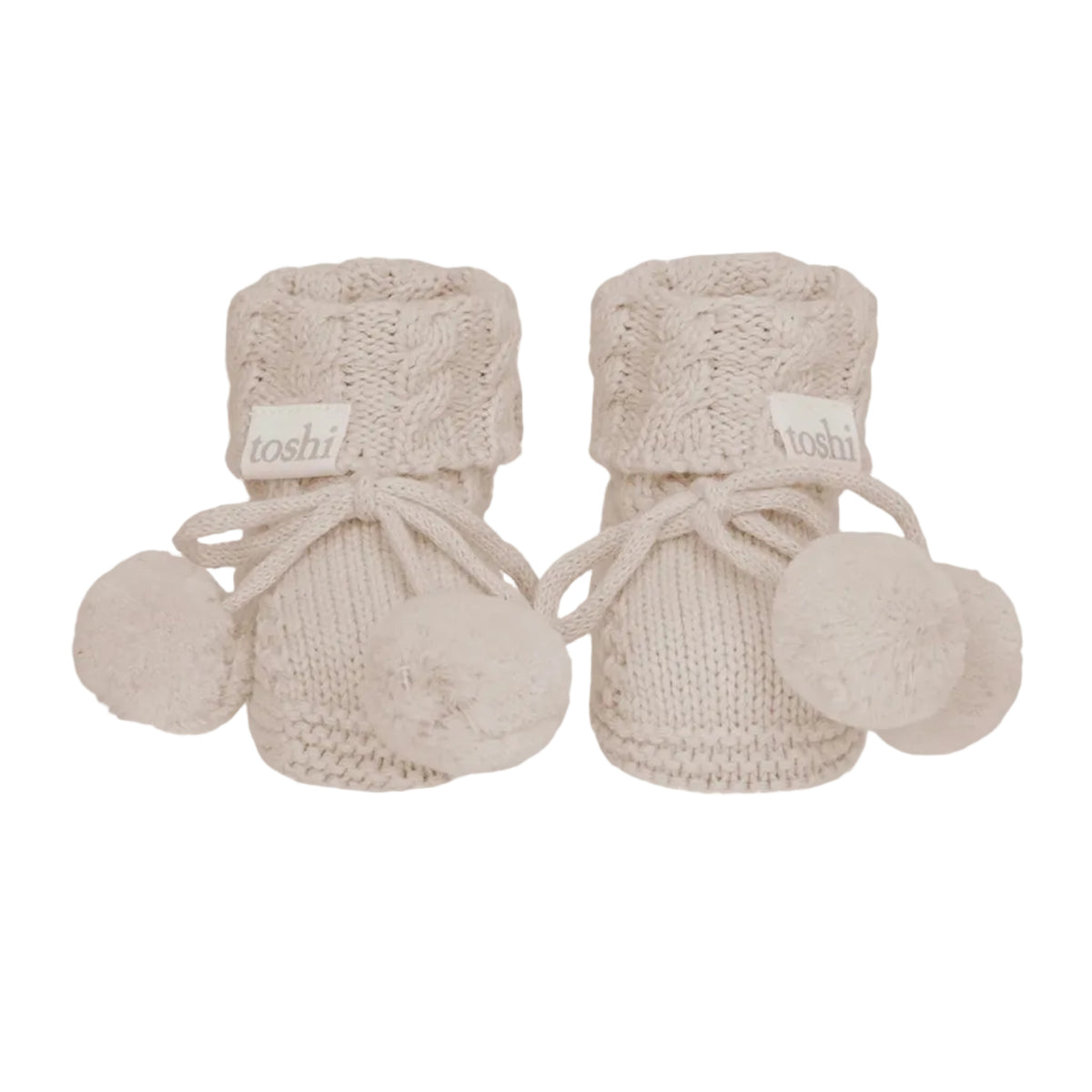 toshi | Organic Booties Yummy / Oatmeal