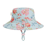 Swim Sunhat - Twinkle Aqua Garden