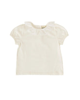 LAURA PUFF SLEEVE COLLAR TOP