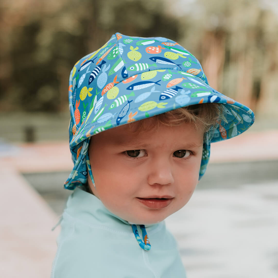 Bedhead | Legionnaire Flap Swim Hat - Pisces