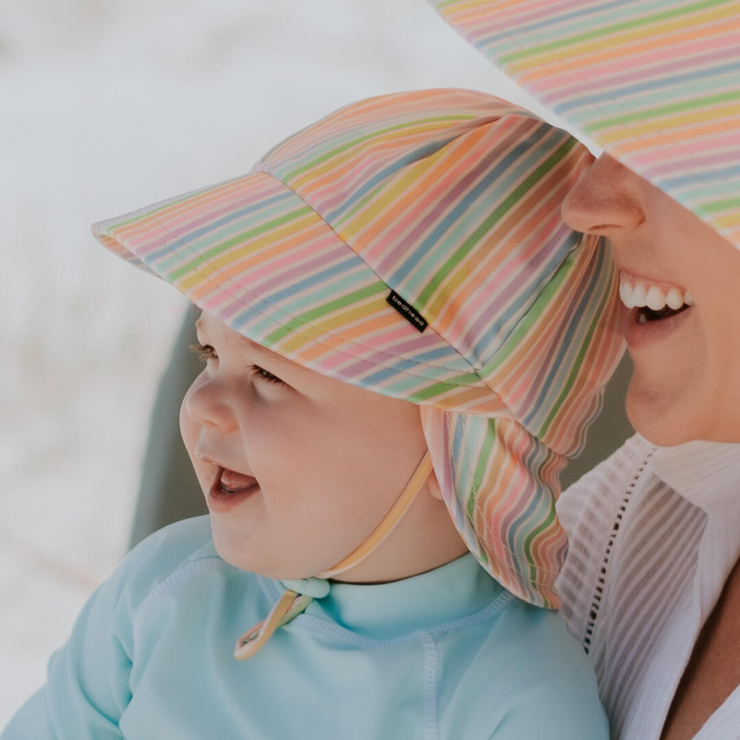 Bedhead | Kids Swim Legionnaire Beach Hat - Rainbow