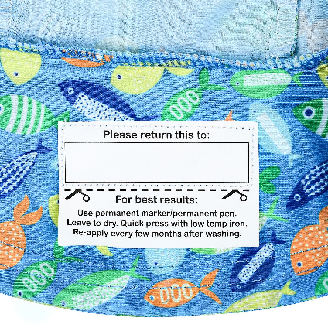 Bedhead | Kids Classic Swim Bucket Beach Hat - Pisces